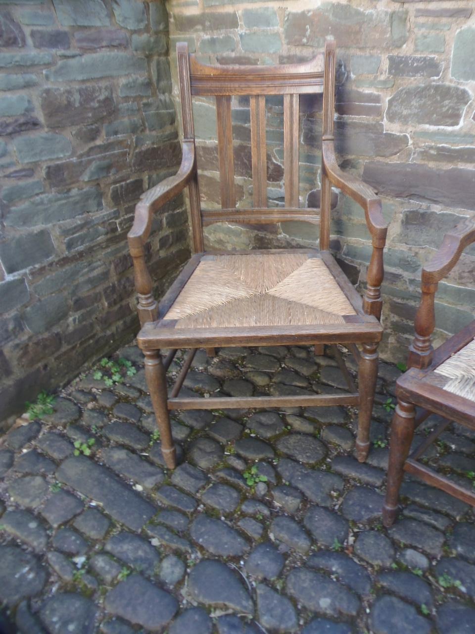 Pair of Arts & Crafts Chairs