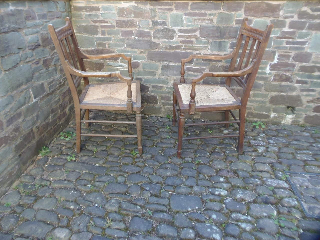 Pair of Arts & Crafts Chairs