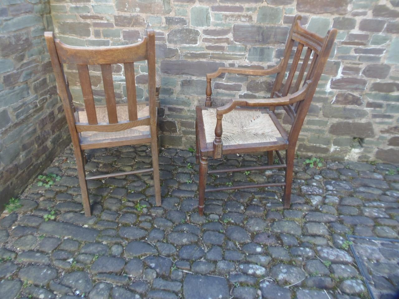 Pair of Arts & Crafts Chairs