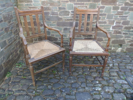 Pair of Arts & Crafts Chairs