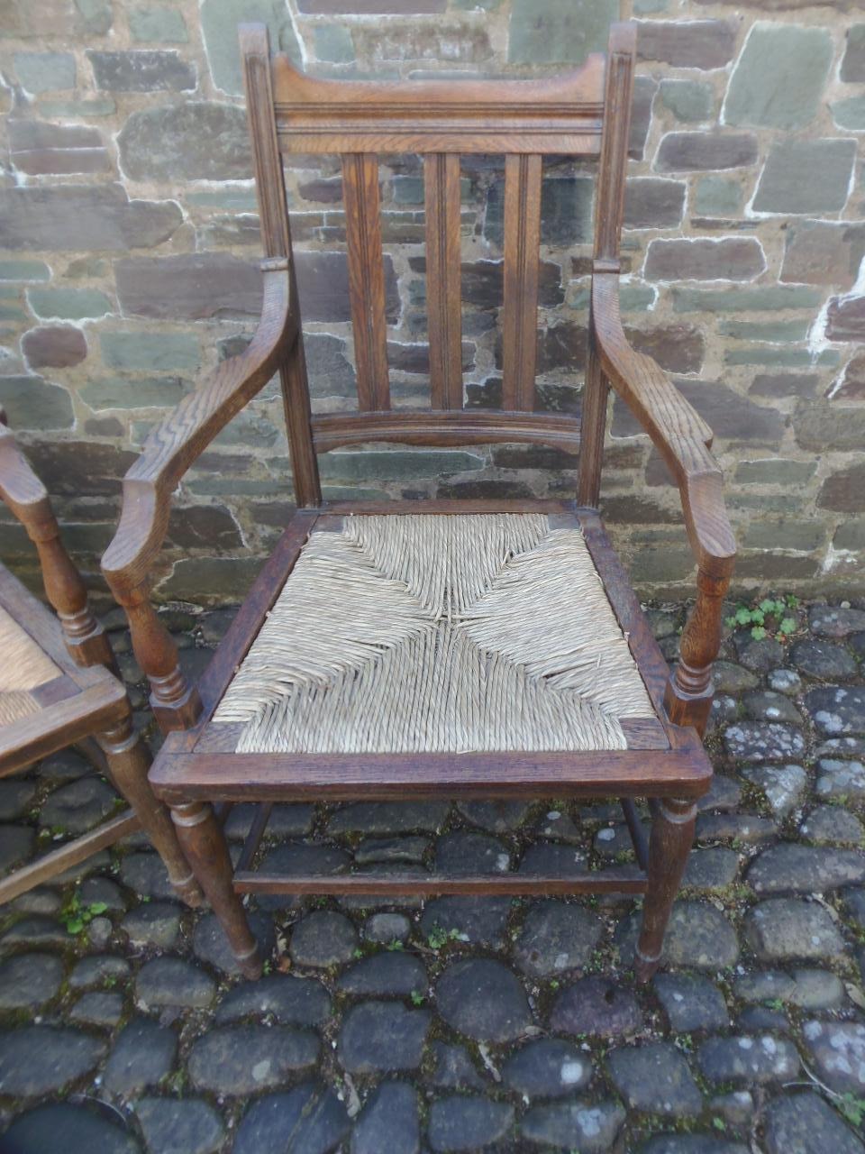 Pair of Arts & Crafts Chairs